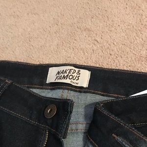Women’s Naked and Famous selvedge skinny jeans